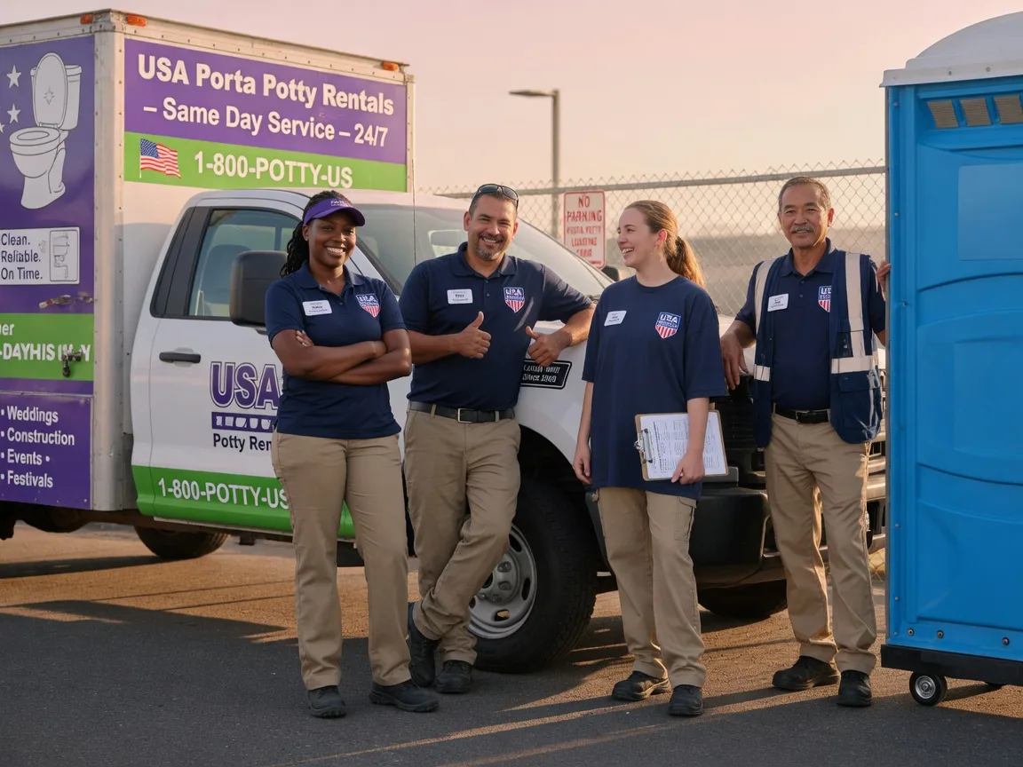 Porta Potty Rental company in Greenville, RI